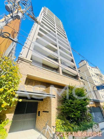 大阪市天王寺区六万体町のマンションの建物外観