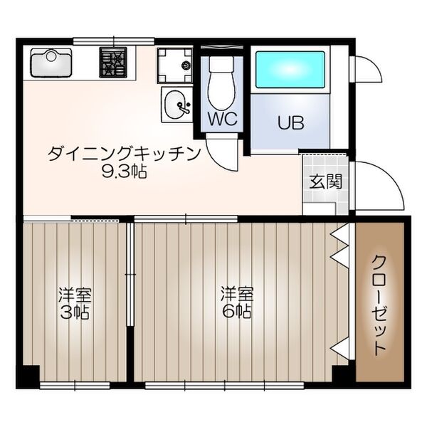 ミネマンションの間取り