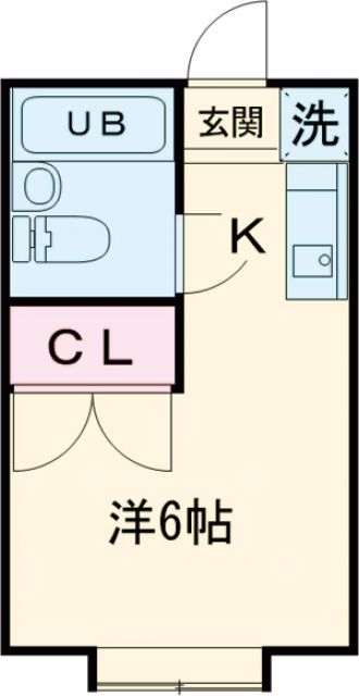 ウエストハイム国領の間取り