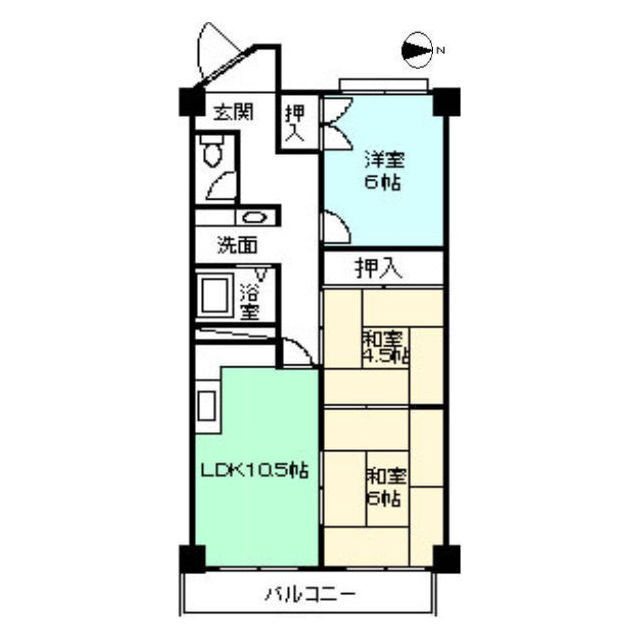 ＳＡＫＡＴＡ　ＨＥＩＧＨＴＳの間取り