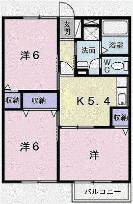 サザンハイム浜の宮の間取り