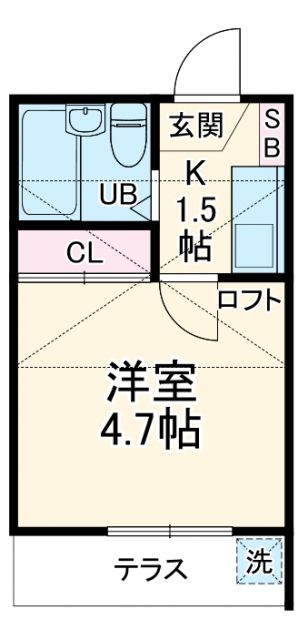 フローラIIの間取り