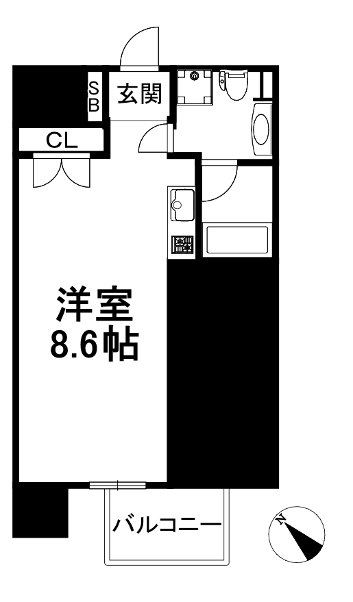 Comfort金山の間取り