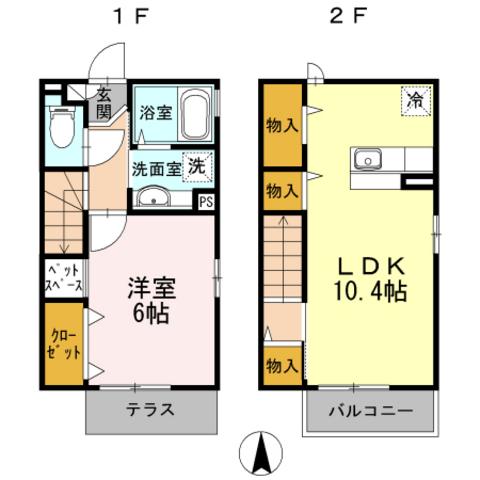 シャルマンの間取り