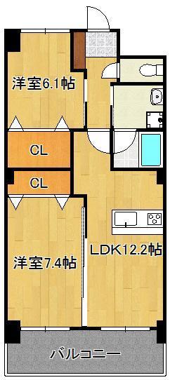 カリブの間取り