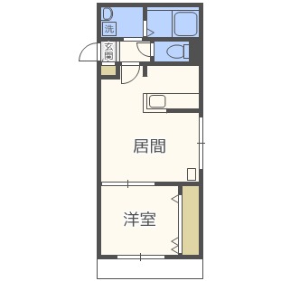 レジーナ学園前の間取り