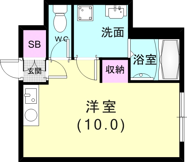 【メゾンティファニーの間取り】