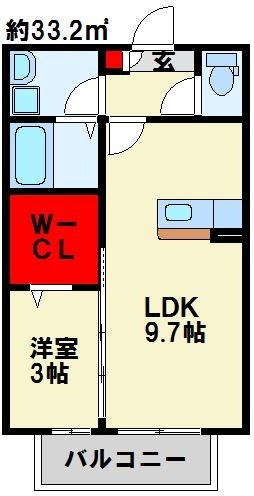 すみれ草の間取り