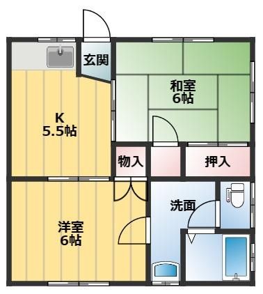 サーヒルズの間取り