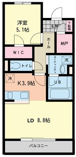 レゴリス成城Iの間取り