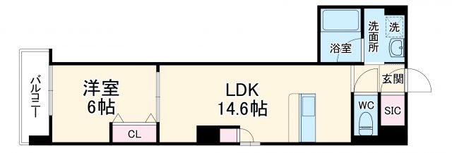 シルトクレーテ三条の間取り