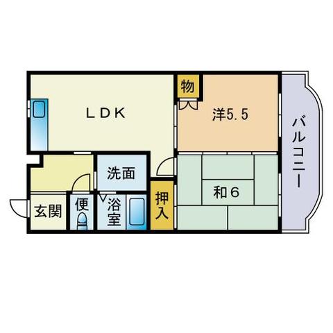 【エルム西大濠の間取り】