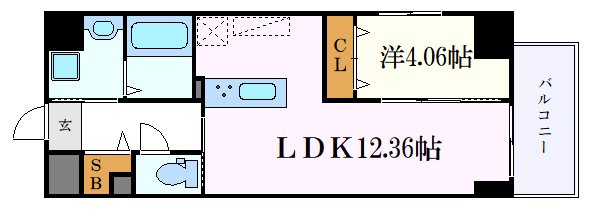 GRAN DUKE東桜の間取り