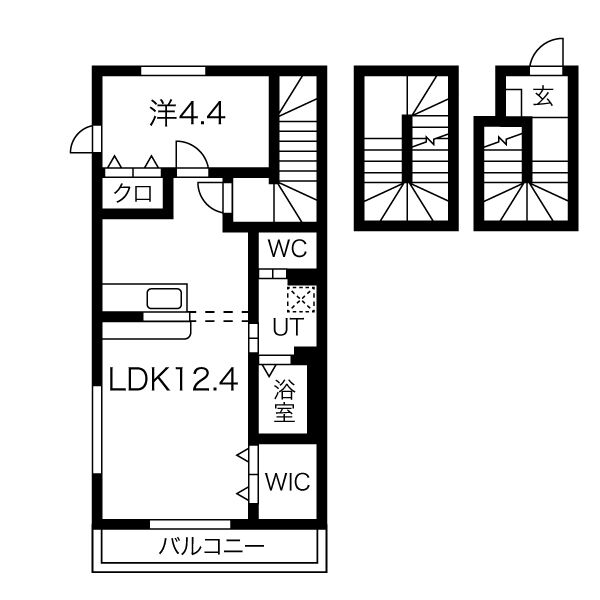 Rund(ルント)大手町の間取り