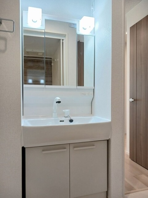 洗面設備　図面と現状に相違がある場合には現状を優先