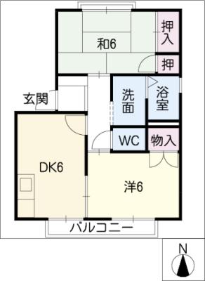 ダン・カーサ１１１の間取り