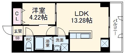 ＧＲＡＮＤＵＫＥ古出来の間取り