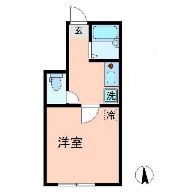 アビターレ北馬込の間取り