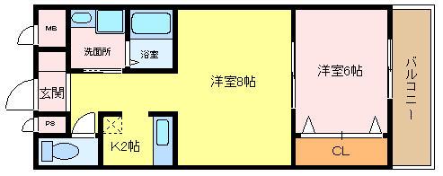 セカンドパレスの間取り