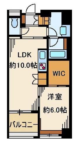 レジディア日本橋浜町の間取り