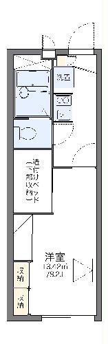 レオパレス相生の間取り