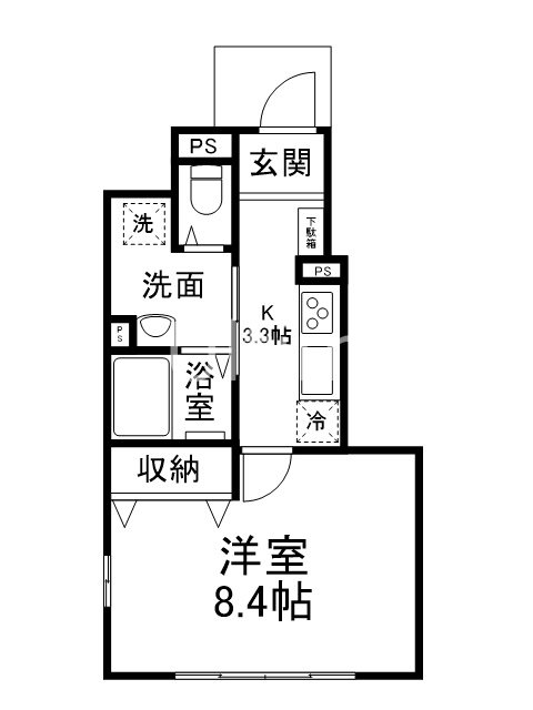 すみれマンションの間取り