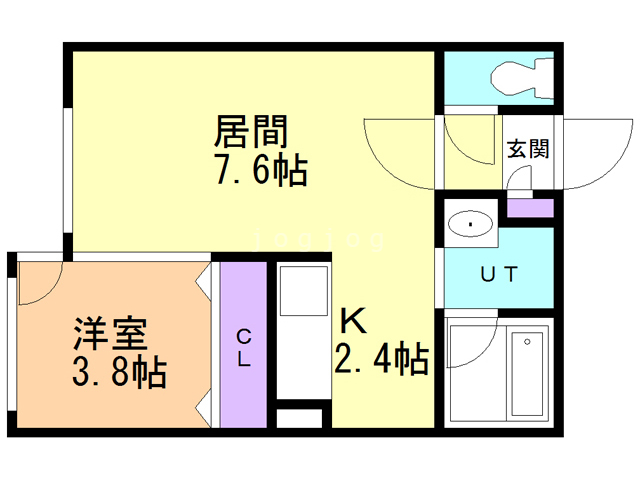 フロレスタ４３の間取り