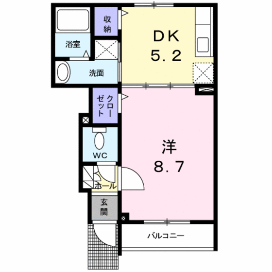 ソッリーゾの間取り