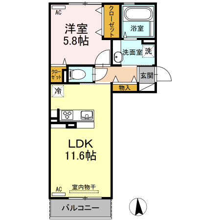 【インペリアルの間取り】