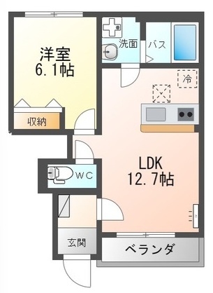 クレストール・Kの間取り