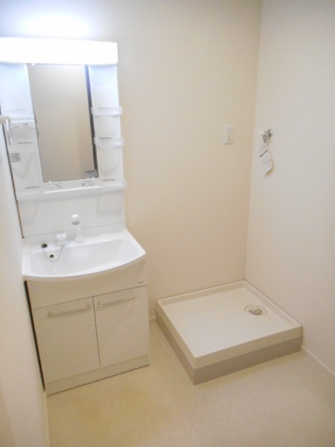 洗面設備　綺麗な洗面脱衣所