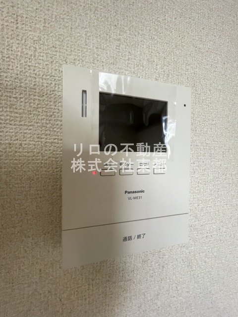 セキュリティ　訪問者が一目で分かるＴＶモニタ付インターホンです！