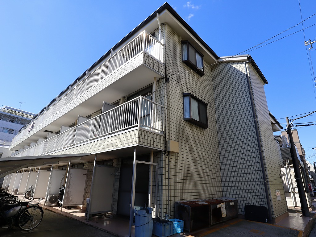 建物外観　モア６　２年定期借家契約（再契約相談可）　ネット無料プランあ