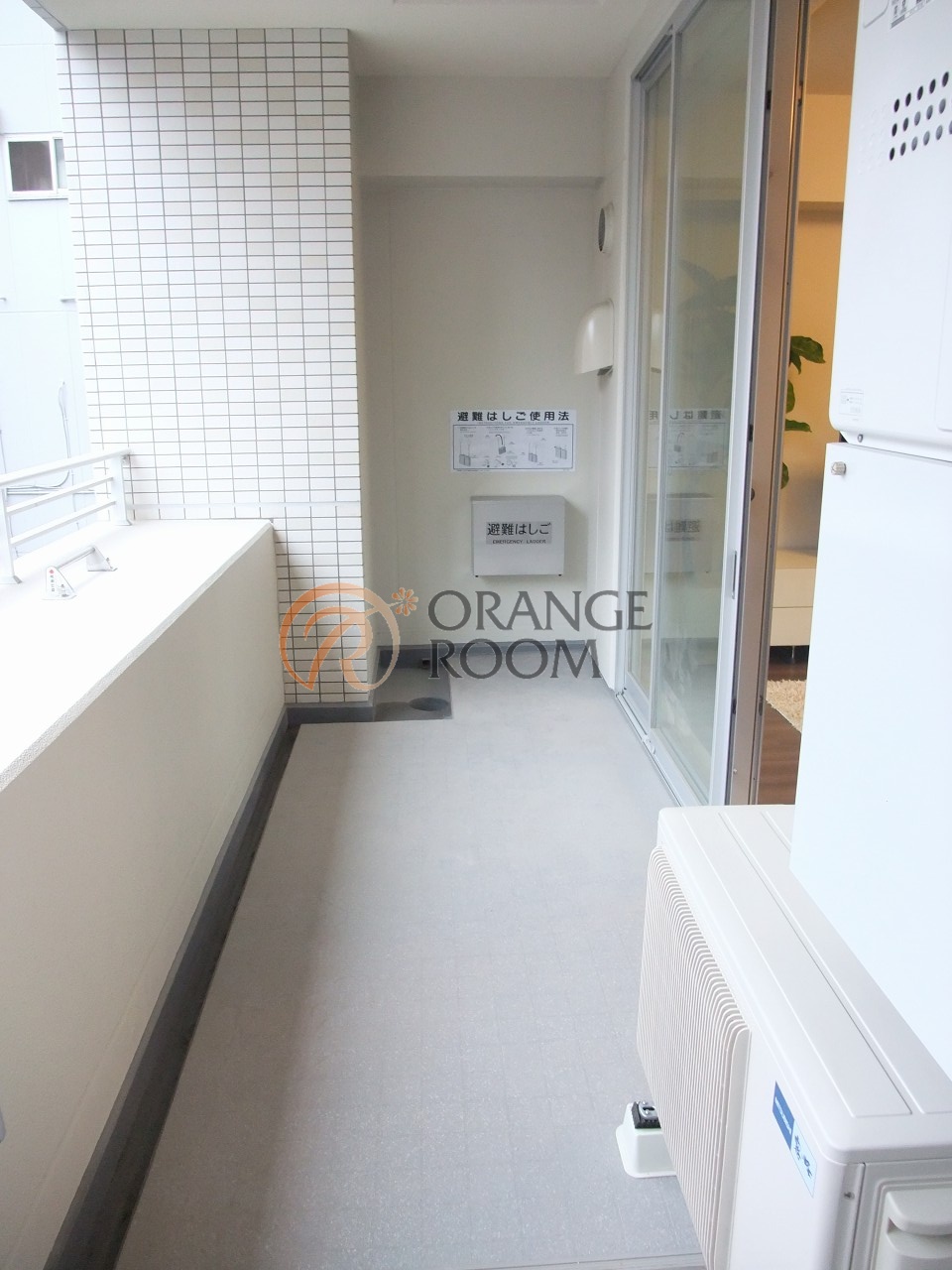 バルコニー　メゾンカルム本郷