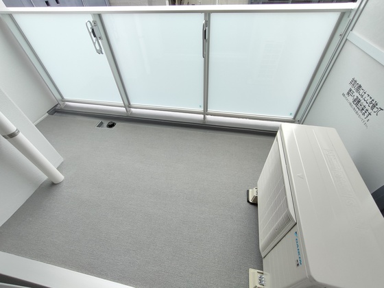 バルコニー　※別部屋の写真です