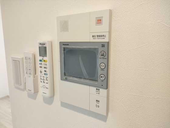 セキュリティ　※別部屋の写真です