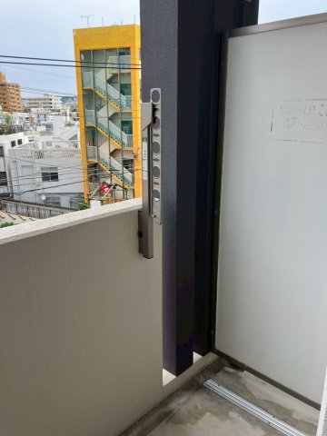 バルコニー　落ち着いた時間を過ごせるバルコニーです