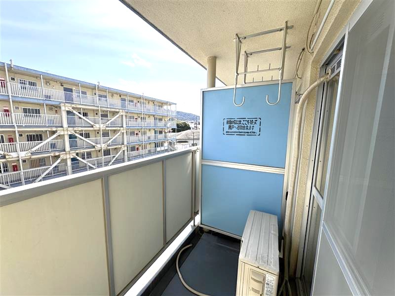 バルコニー　ビレッジハウスの同一物件・同一タイプの間取りの写真です