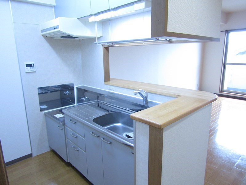 キッチン　ガスコンロ設置可キッチン