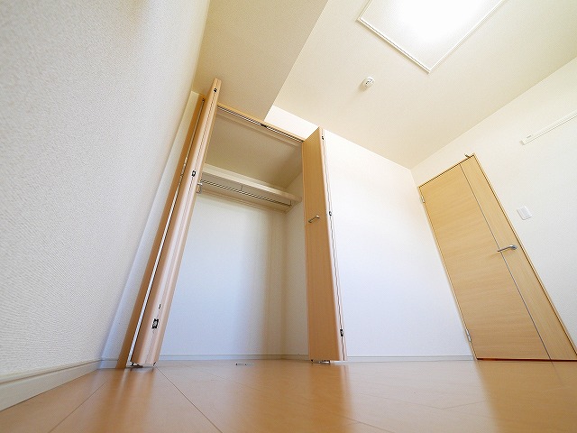 収納　収納のためのスペースです