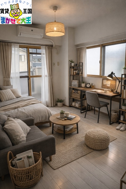 居室・リビング　家具・インテリアはＣＧです