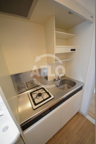 キッチン　ノイエス大江四天王寺 　1口ガスキッチン