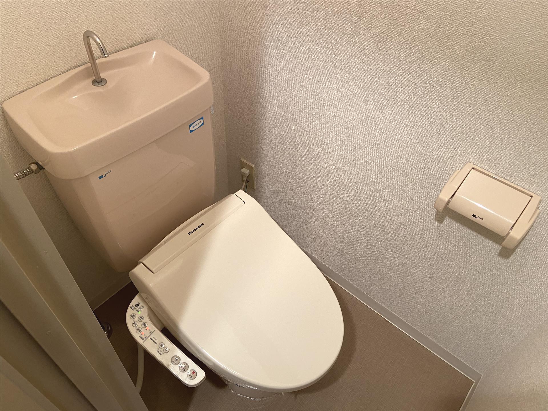 トイレ　ウォシュレット付のトイレです