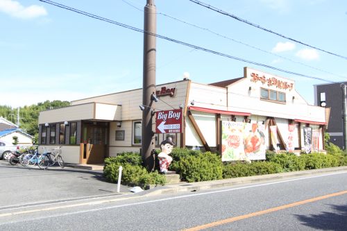 飲食店　BIGBOY香芝五位堂店（飲食店）まで210m