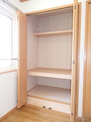 収納　収納があります