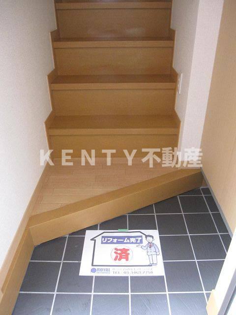 玄関　落ち着いた玄関です