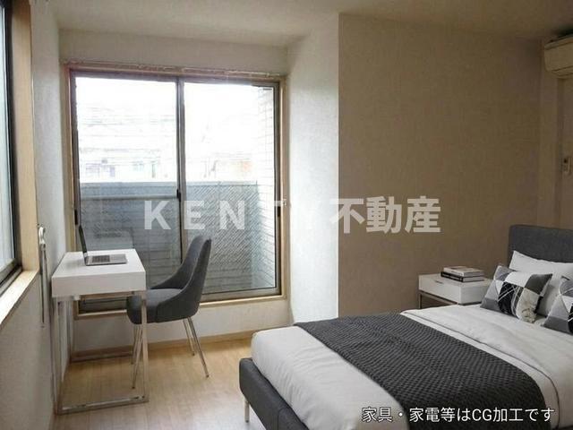 その他部屋・スペース　落ち着いた色調の寝室です