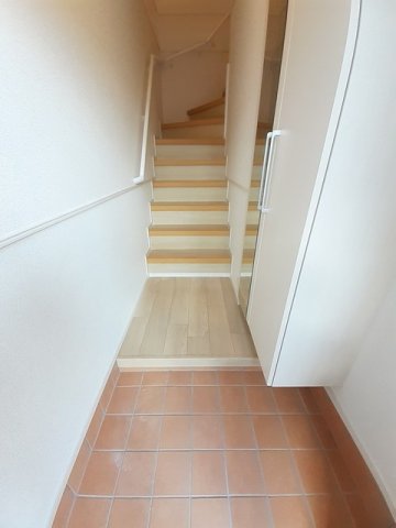 玄関　ゆったりとした玄関です