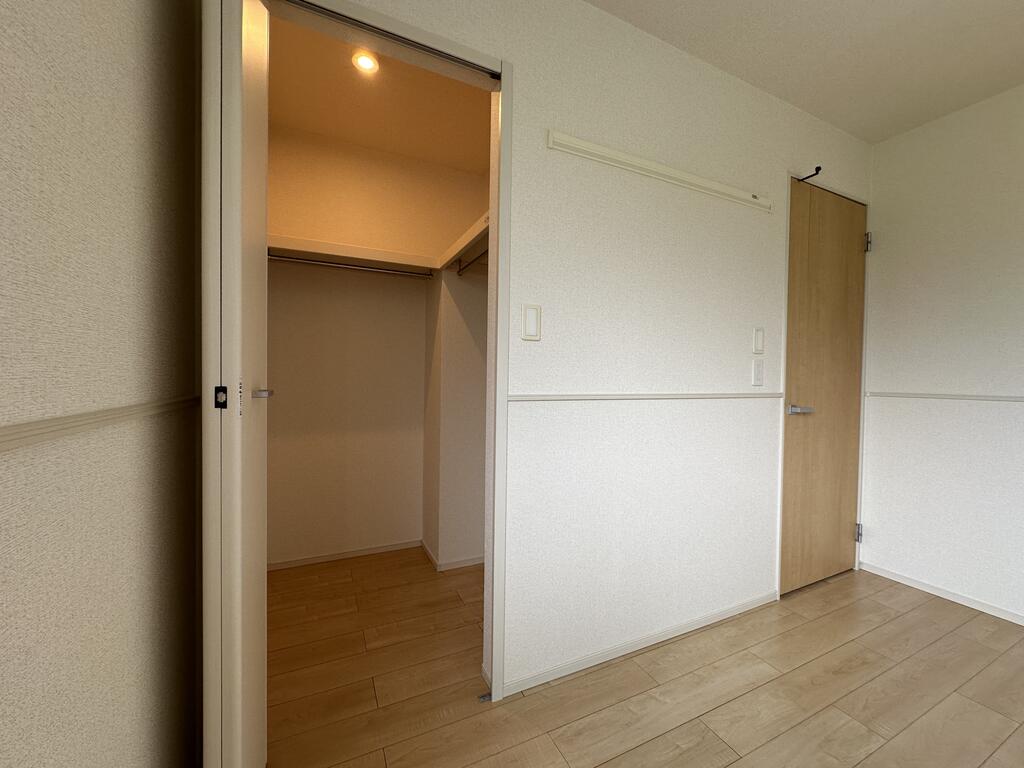 収納　ウォークインクローゼットが2か所