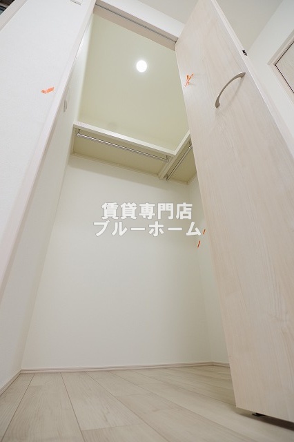 収納　大容量のウォークインクローゼット！